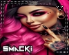 my pink cutout woman