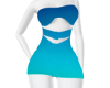 Romani Blue Ombre Dress