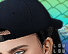 Hat + Hair Black