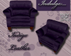 B*Leather Chair Indigo