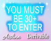 3D Poster Derivable Sign