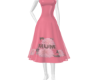 Mothers Day Peach Dress