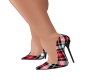 Red Plaid Shoes