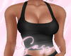 Spring Black Tank