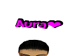 Aura's Name Headsign