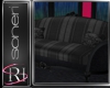Black vintage couche