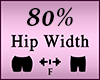 Hip Butt Scaler 80%