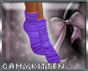 ~CK~ Socks Purple Orange