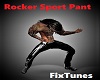 Black Rocker Sport Pants
