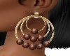 WOODEN  BEADS  EARRINGS