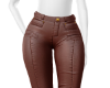 [MM] Brown Leather Pants