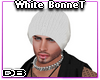 White Bonnet Cap