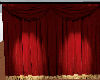 Velvet Red Curtains