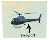 Helicopter sign