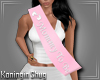 Mommy To Be Sash - Pink