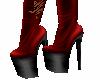 !C-Starry Red Boots