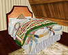 Poseless quilted bed