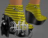 chevron heel yellow