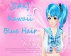 [SAK] Kawaii Blue Hair
