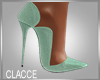 C mint green heels
