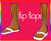 |DL|--White Flip Flops