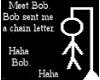 Bob sent a chain letter