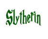 Slytherin headsign