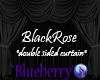 Blueberry Black Courtain