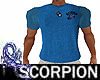 SCORPS Blue Tee Shirt