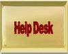 Help Desk Sign