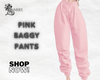 Pink Baggy Pants