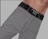 Straight Checkered Pants