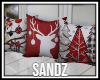 S. Xmas Pillows Set