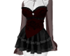 NPC - Dress MaroonBlack