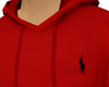Polo R.L Red Hoody