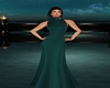 *SW*Teal Silky Gown