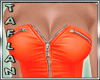 T* Star Dress Orange