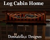 log cabin curtain