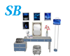 SB* Gray & Blue Vanity