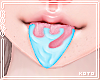琴. E-girl slimy tongue