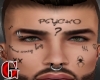 ☯ Psycko Tattoos face