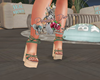 Aubrey Ribon Wedges,Moss