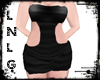L:BBW Dress-Mod Black