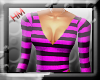 !HM! Pink Stripe Sweater