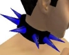 PVC blue neck spikes