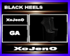 BLACK HEELS