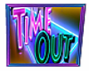 Club Time Out Sign