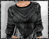 Black Lace Sweater