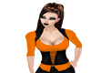 corset jenna orange