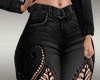 Crochet Black Jeans